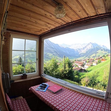 Chalet Sonnenheim Mit Atemberaubender Aussicht Adelboden Extérieur photo