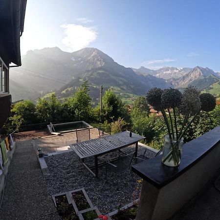 Chalet Sonnenheim Mit Atemberaubender Aussicht Adelboden Extérieur photo