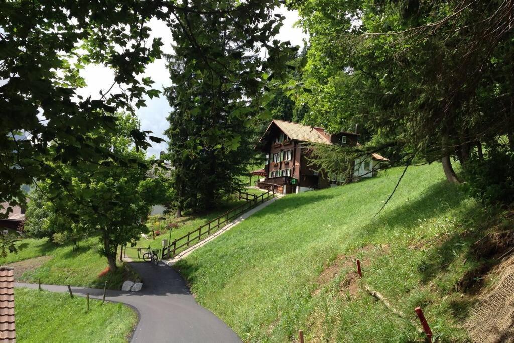 Chalet Sonnenheim Mit Atemberaubender Aussicht Adelboden Extérieur photo