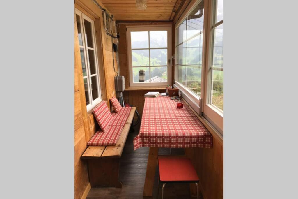 Chalet Sonnenheim Mit Atemberaubender Aussicht Adelboden Extérieur photo