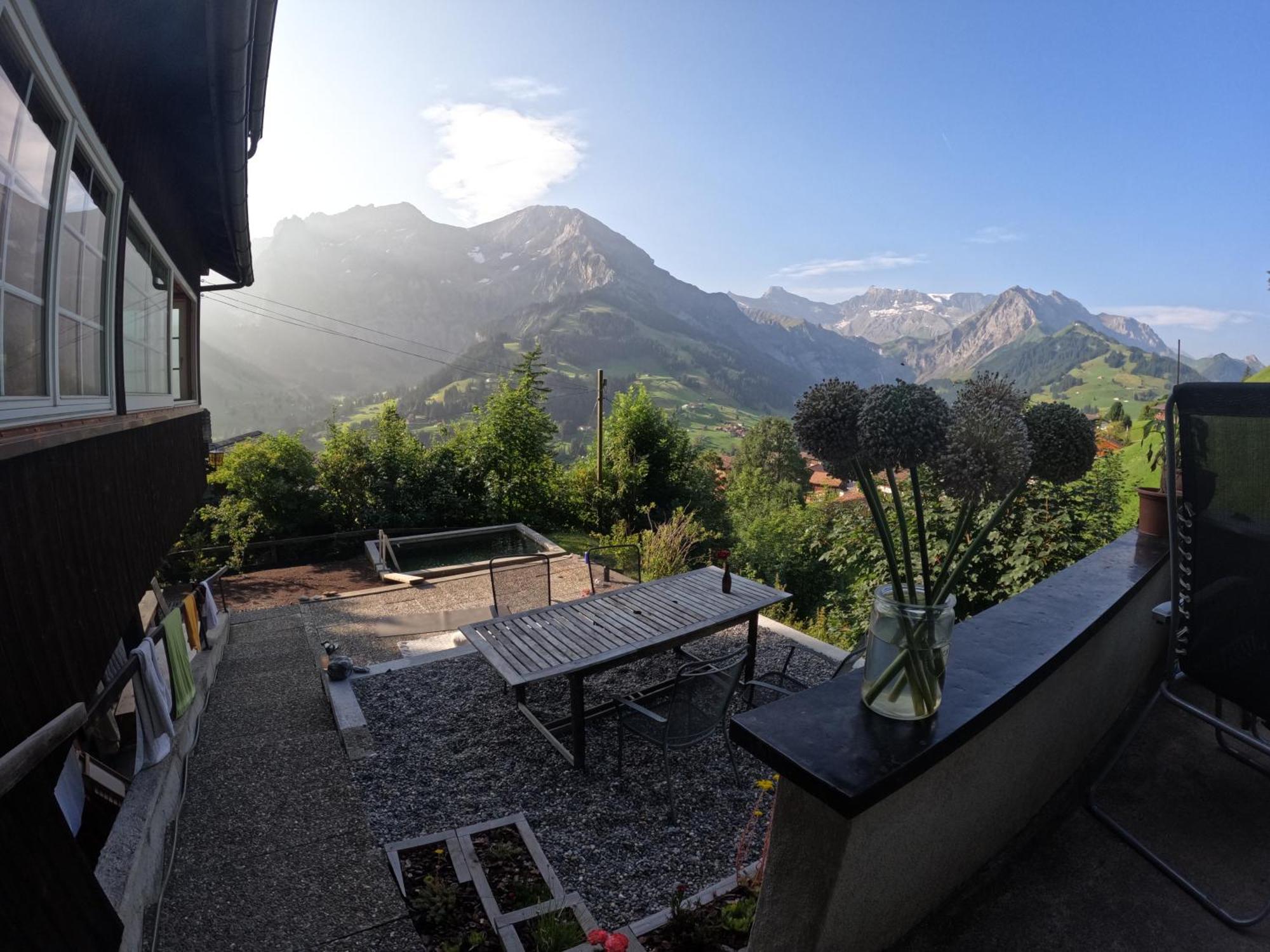 Chalet Sonnenheim Mit Atemberaubender Aussicht Adelboden Extérieur photo